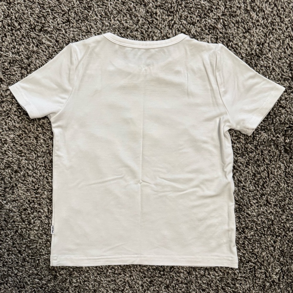 Little Sleepies Birthday Builders bamboo tee, size 2T - Picture 3 of 3